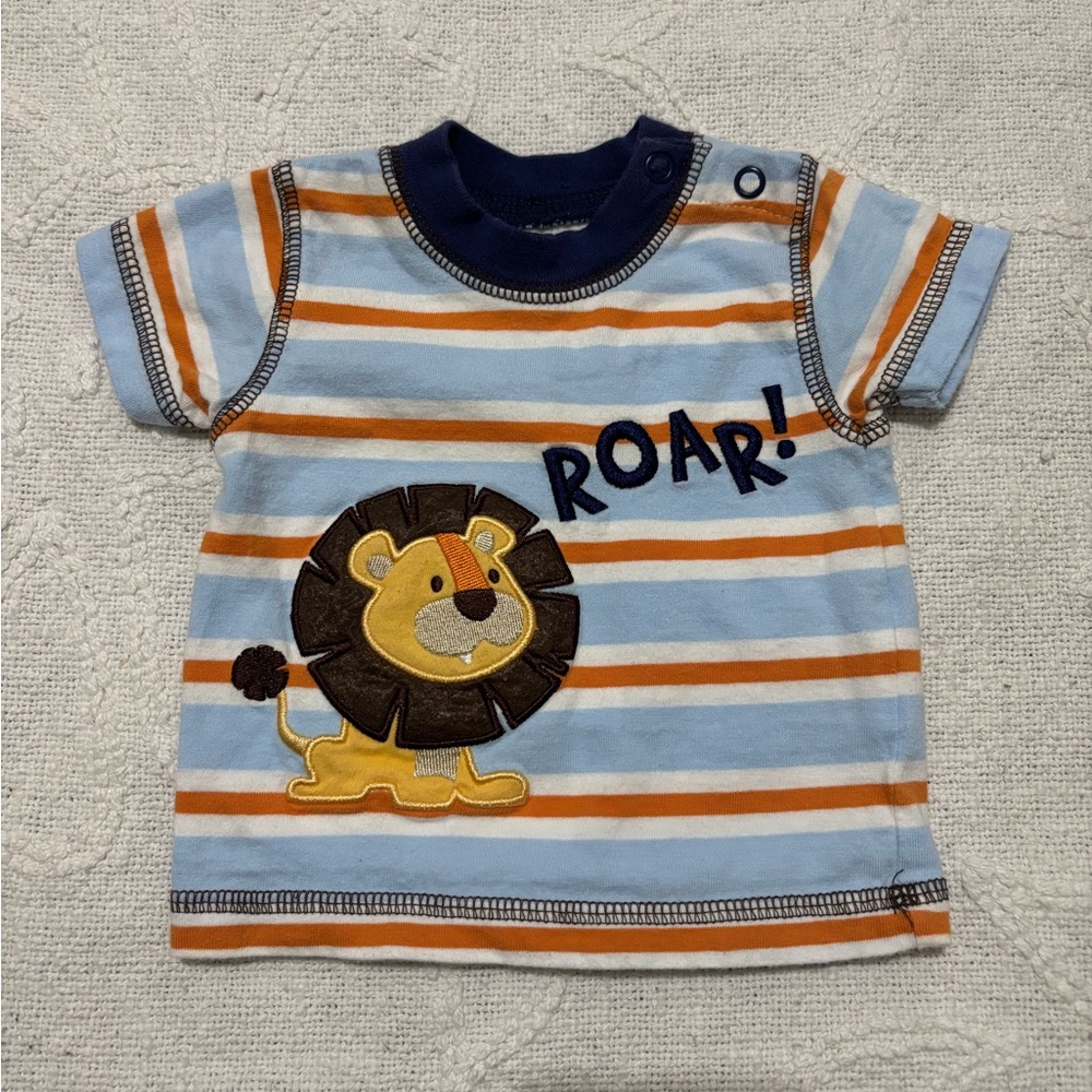 Baby boy lion shirt